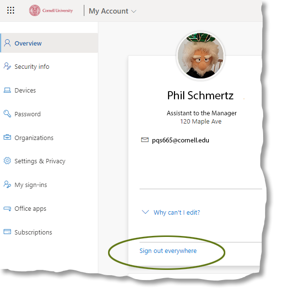 Sign Out Of Microsoft Office 365 IT Cornell